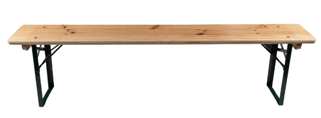 Wooden Folding Bench