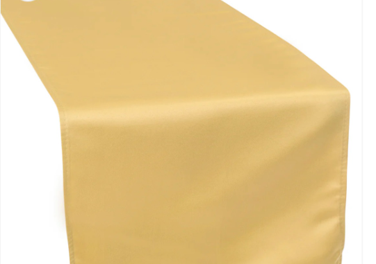 Table Gold Runner