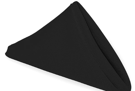 Black Napkins