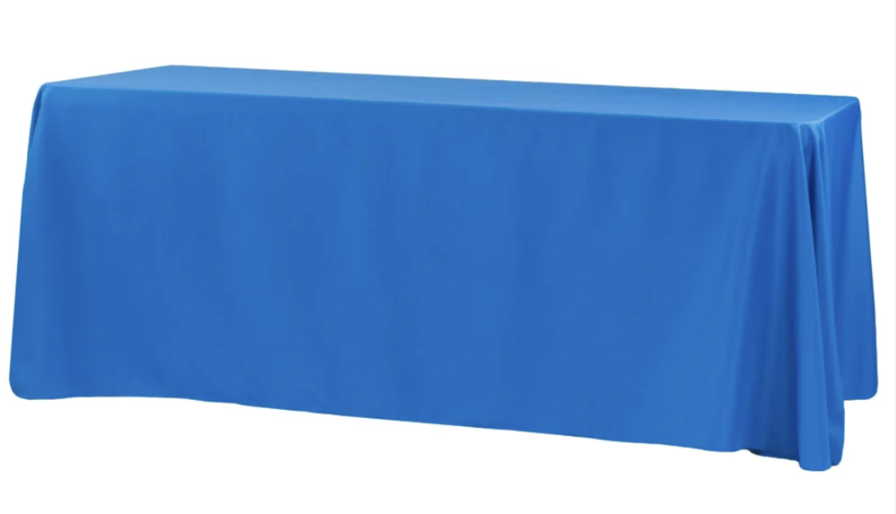 90x132 Royal Blue Linen